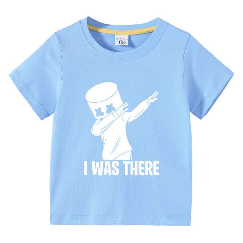 Children's summer short sleeved T-shirt