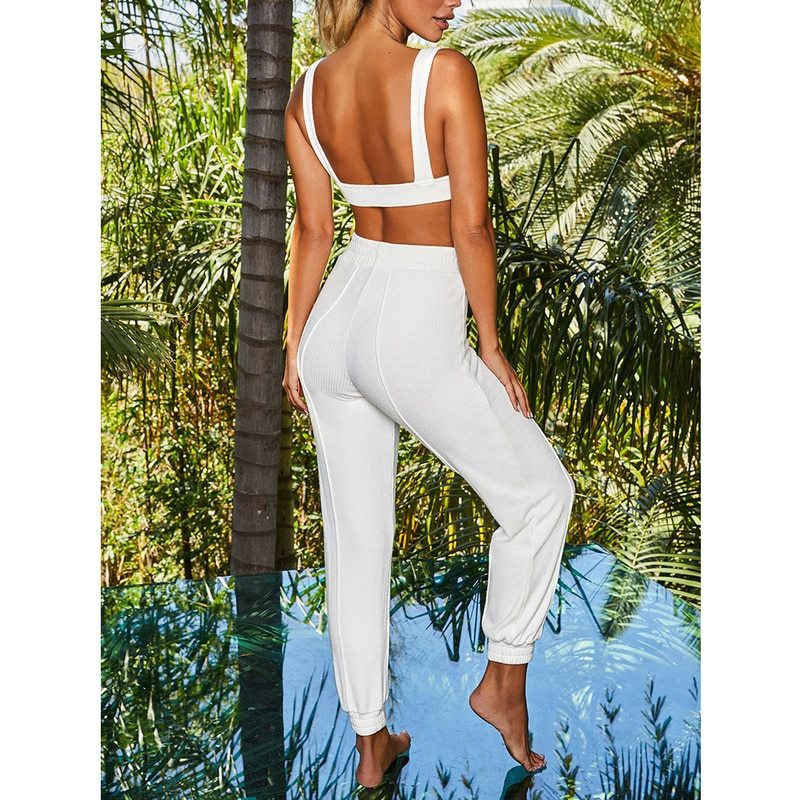 Two-piece fashion vest and trousers