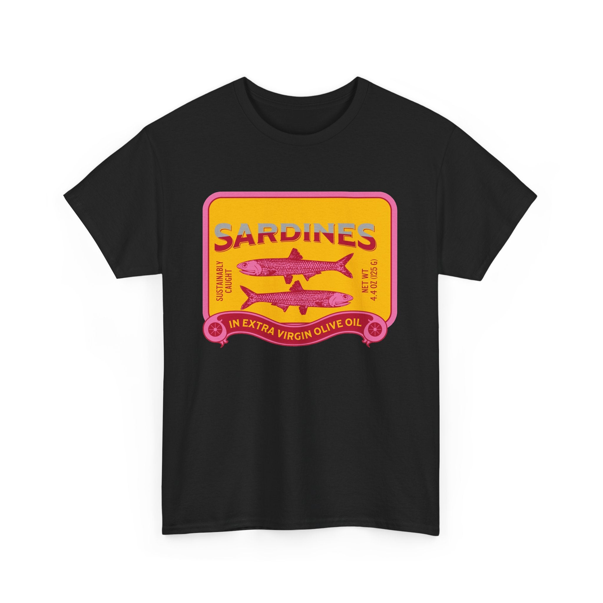 Sardines in Extra Virgin Olive Oil Vintage Graphic T-Shirt