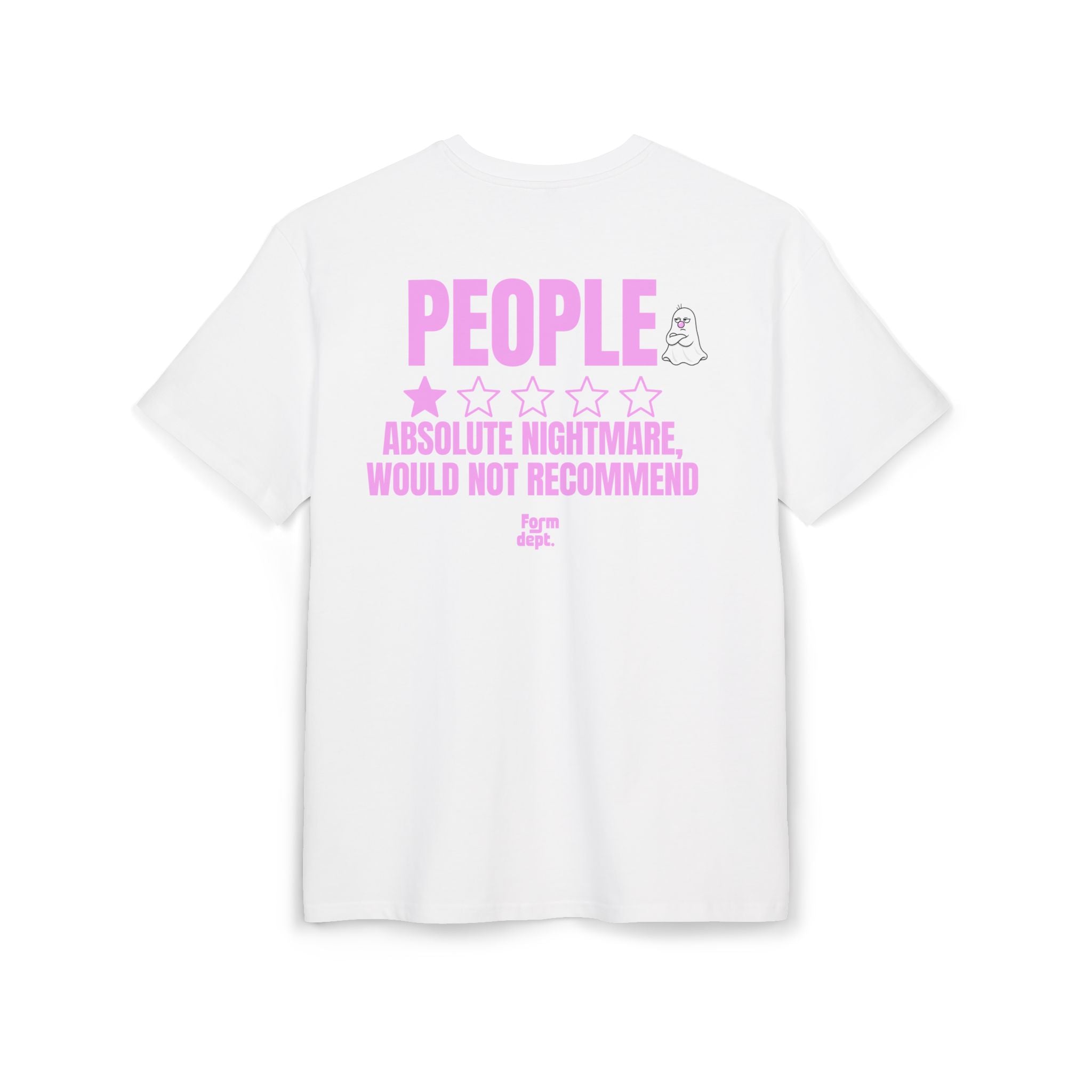 Unisex People Are an Absolute Nightmare  Funny T-Shirt Oversized