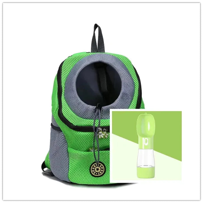Pet Dog Carrier Carrier For Dogs Backpack Out Double Shoulder Portable Travel Outdoor Carrier Bag Mesh - Bella Enchanté