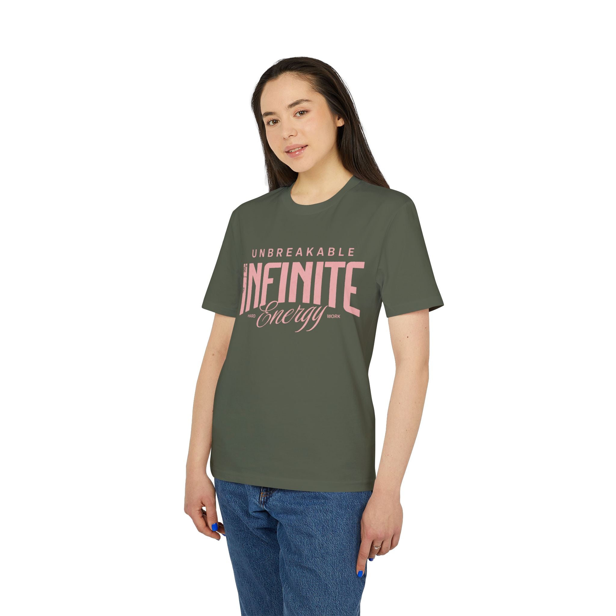 Infinite T-Shirt — Rosa  Graphic Tennis Tee