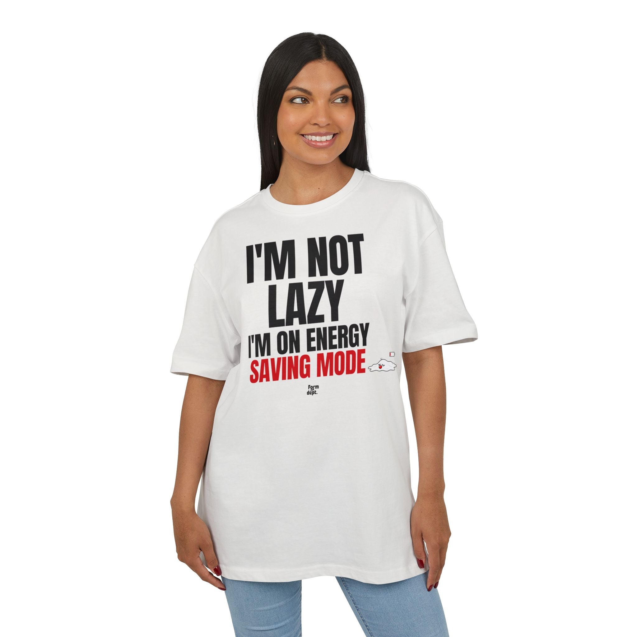 I'm Not Lazy I'm on Energy Saving Mode Funny Graphic Tee