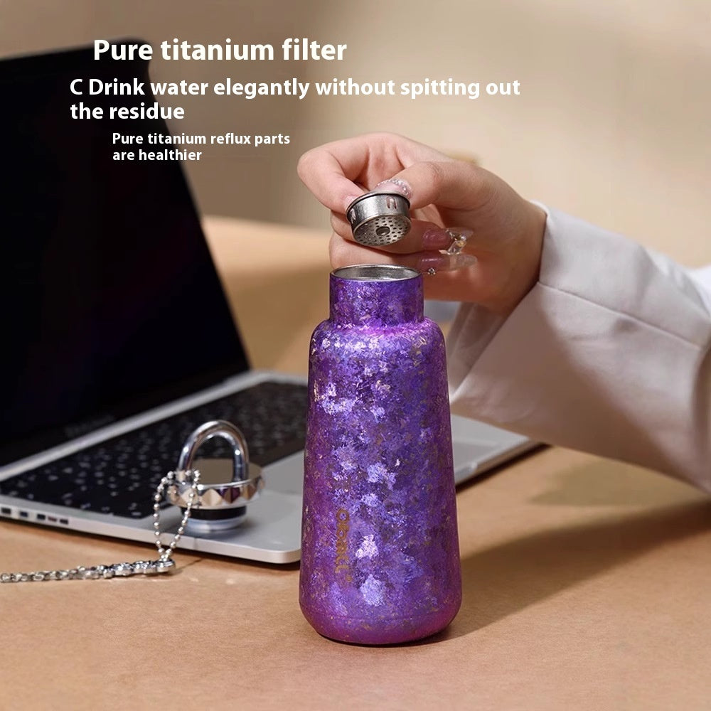 Convenient Pure Titanium Business Office Cup