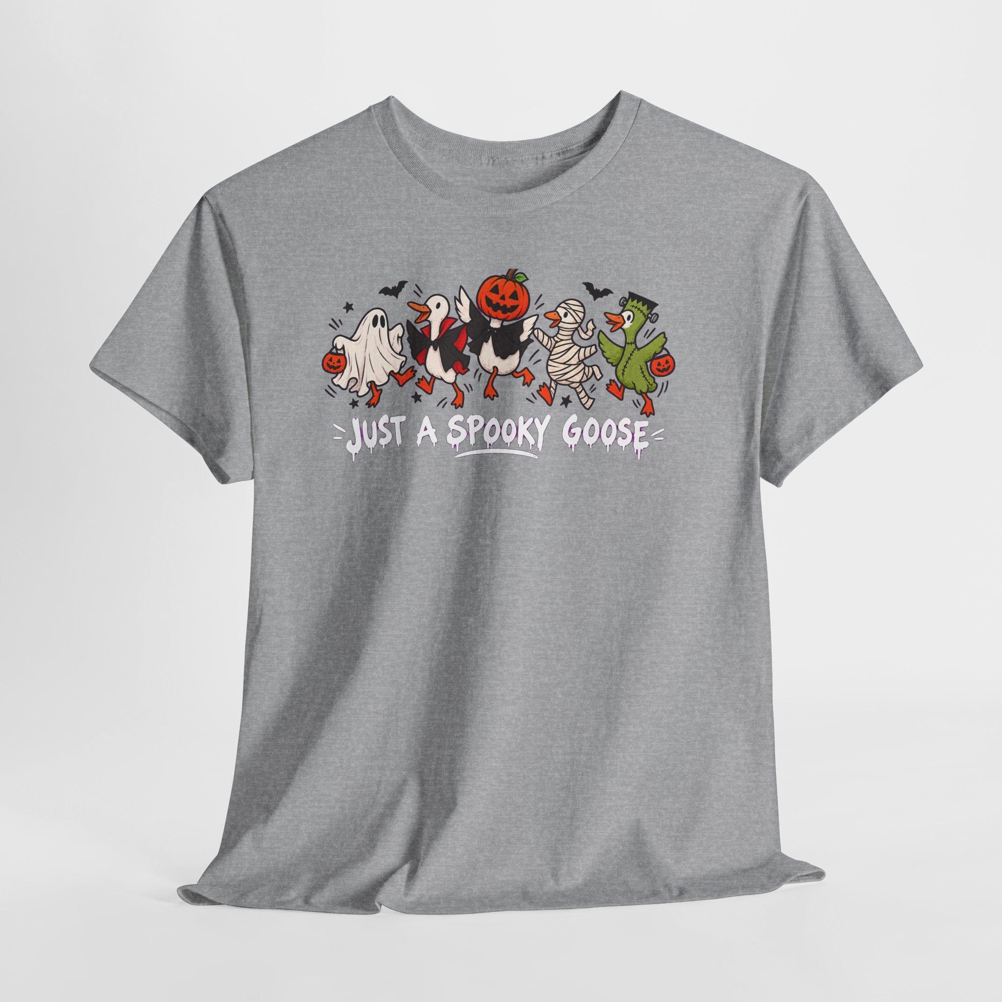 Just a Spooky Goose Halloween T-Shirt