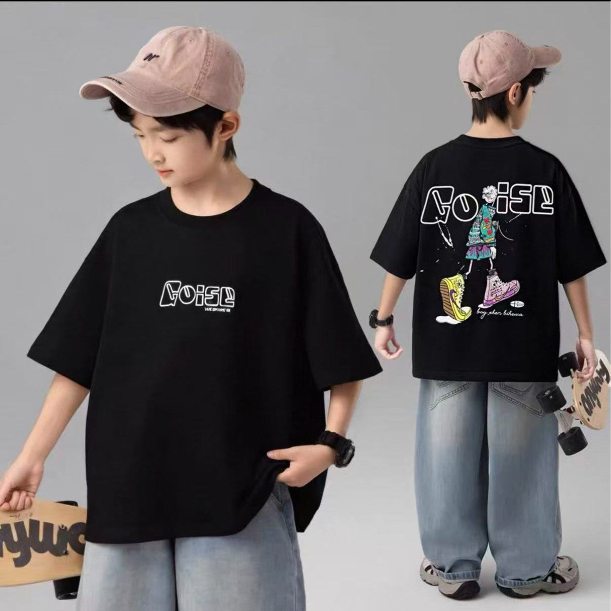 Kids' Boys  T-Shirt, Children's Short Sleeve Top