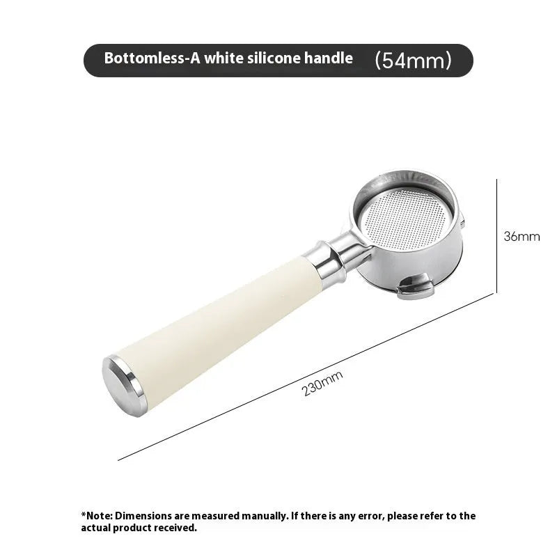 54mm Single-layer Strainer Coffee Machine Modified Bottomless Handle - Bellarte Enchanté 54mm Single-layer Strainer Coffee Machine Modified Bottomless Handle