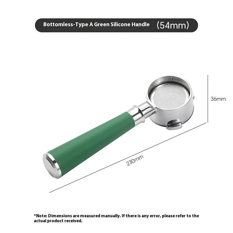 54mm Single-layer Strainer Coffee Machine Modified Bottomless Handle - Bellarte Enchanté 54mm Single-layer Strainer Coffee Machine Modified Bottomless Handle