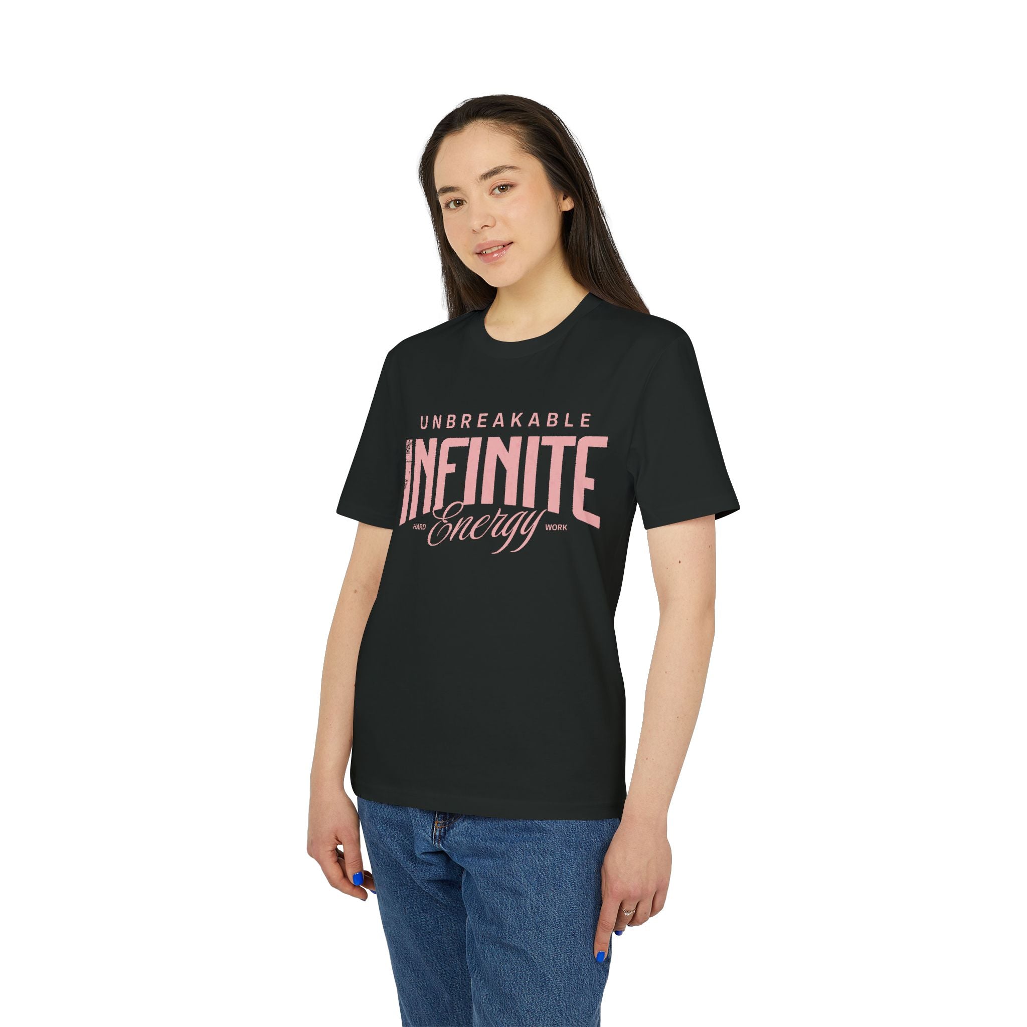 Infinite T-Shirt — Rosa  Graphic Tennis Tee