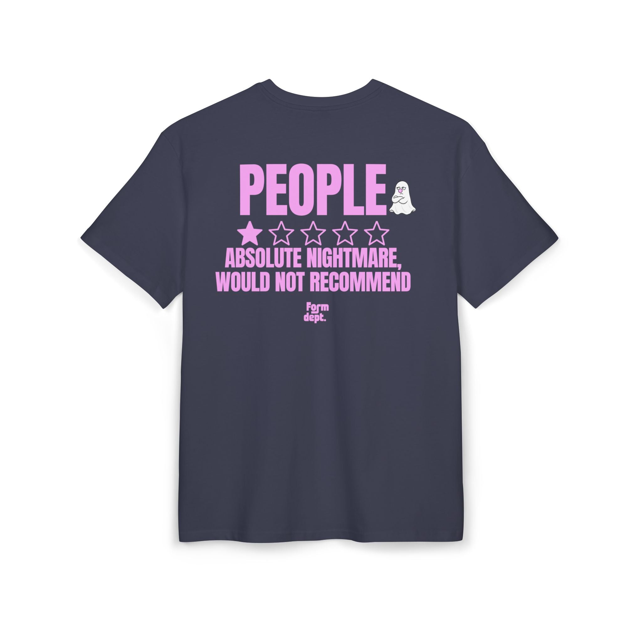 Unisex People Are an Absolute Nightmare  Funny T-Shirt Oversized