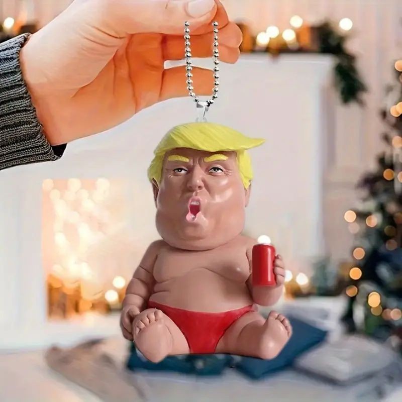 Car Decoration Pendant Trump Car Rearview Mirror Decoration Pendant