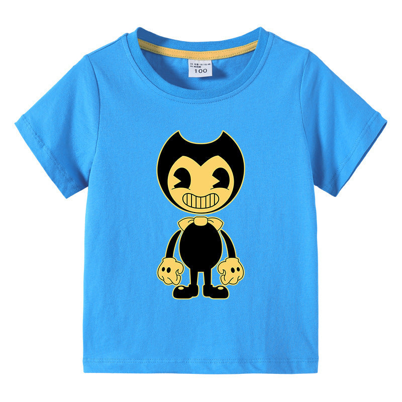 Children's summer clothing short sleeved
