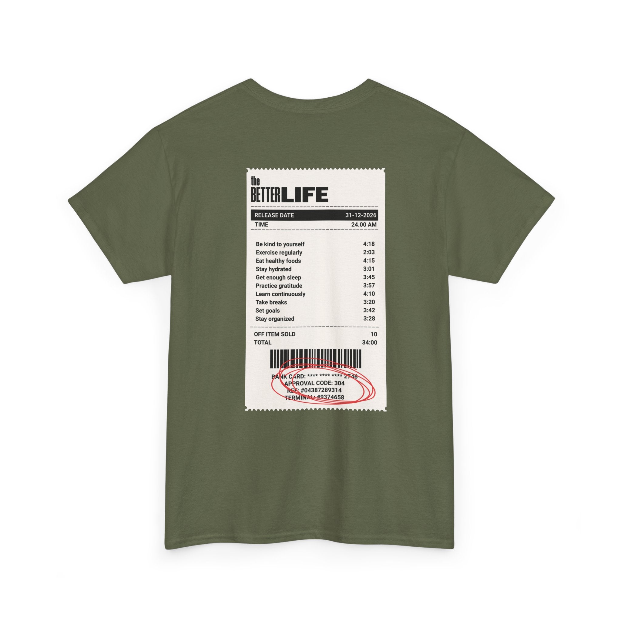 The Afterlife Barcode Graphic T-Shirt
