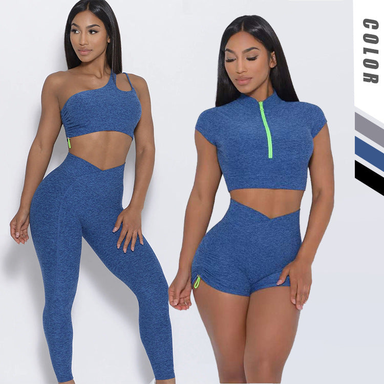 European and American Yoga Suit Set