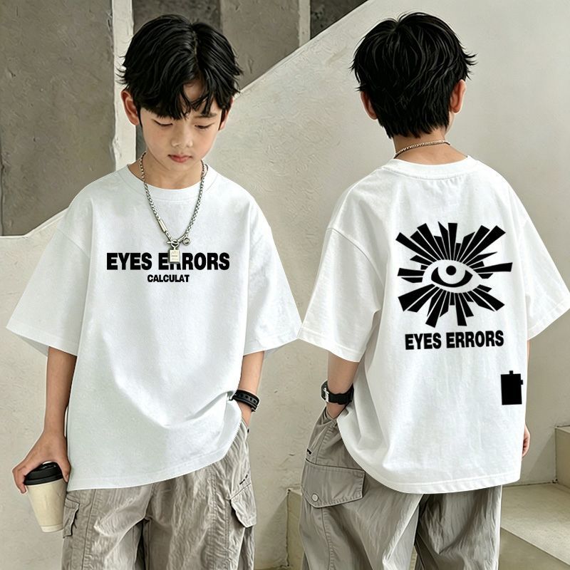 AIALITY SCHOOL Shop our boys' graphic letter print t-shirts in multiple designs Cool streetwear for kids