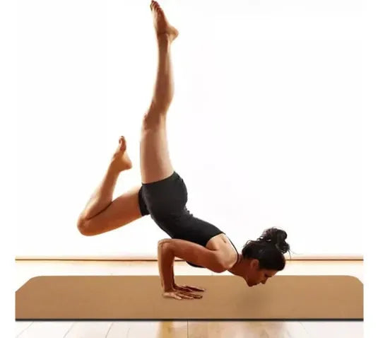 5mm Wooden Yoga Mat – Non-Slip, Wear-Resistant, Printed Design - Bellarte Enchanté 5mm Wooden Yoga Mat – Non-Slip, Wear-Resistant, Printed Design