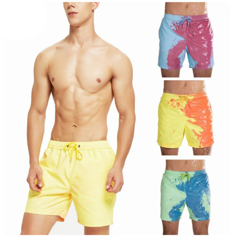 Beach Shorts Summer Men Swimming Trucks