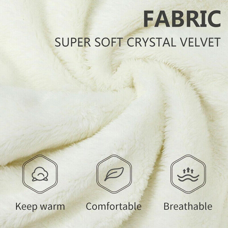 Electric Foot Warmer Heated Feet Slipper Therapeutic Pain Relief Washable Winter