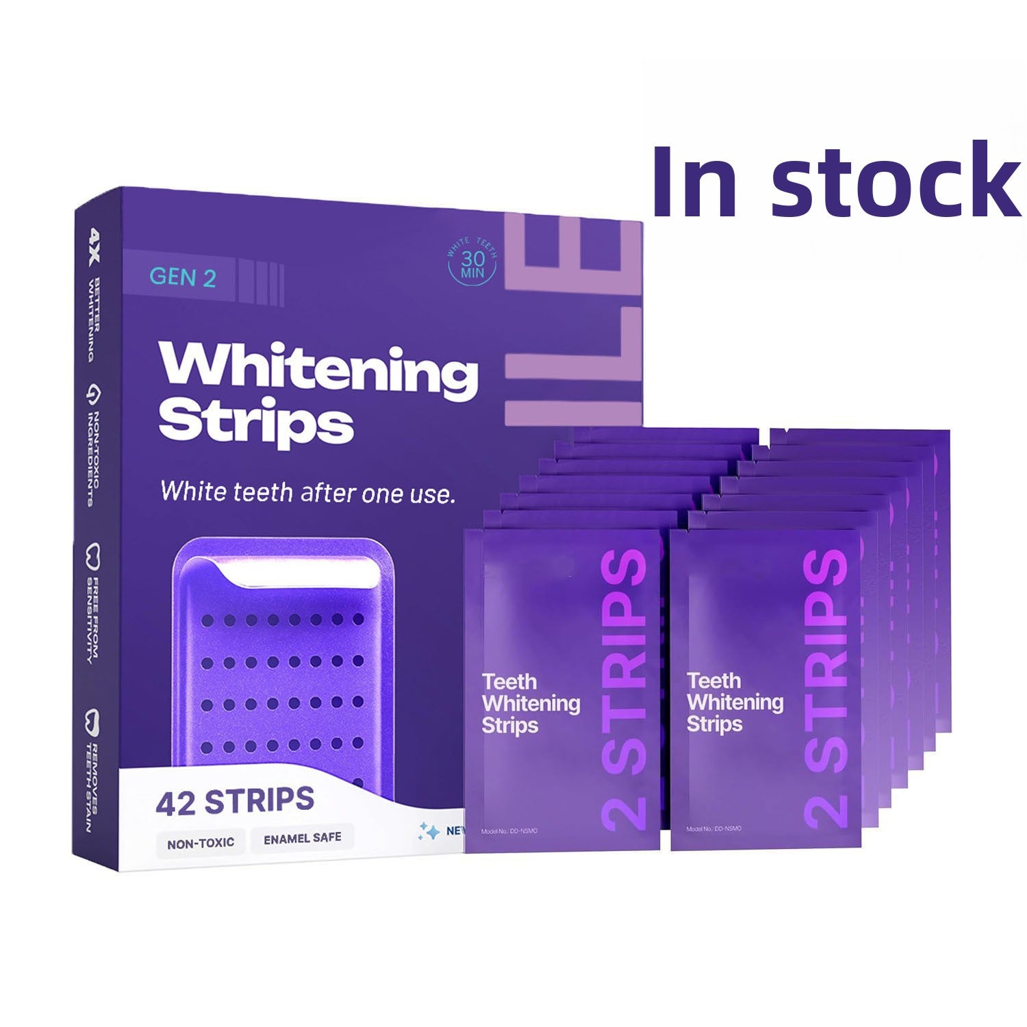 Teeth Whitening Strips – Visibly Whiter Smile in Days