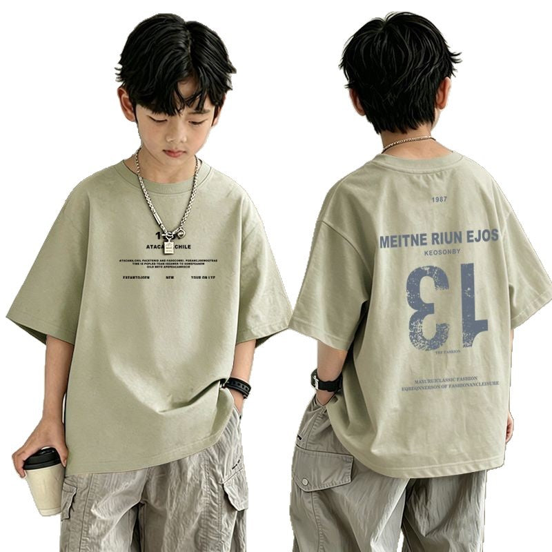 Stylish Boys' Short Sleeve T-Shirt