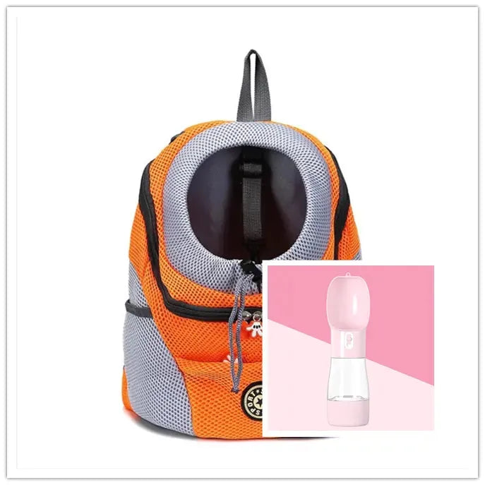 Pet Dog Carrier Carrier For Dogs Backpack Out Double Shoulder Portable Travel Outdoor Carrier Bag Mesh - Bella Enchanté