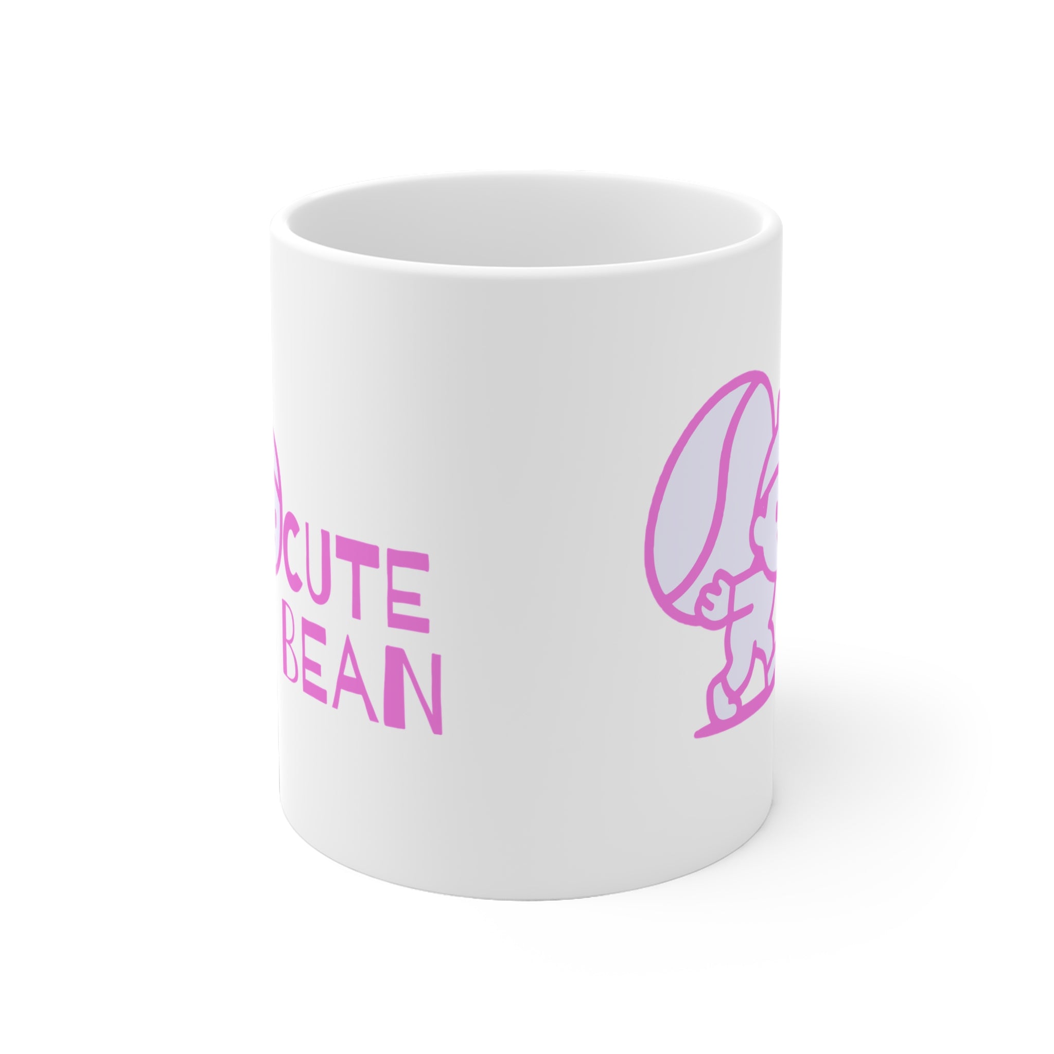Cute Bean Cartoon Ceramic Mug