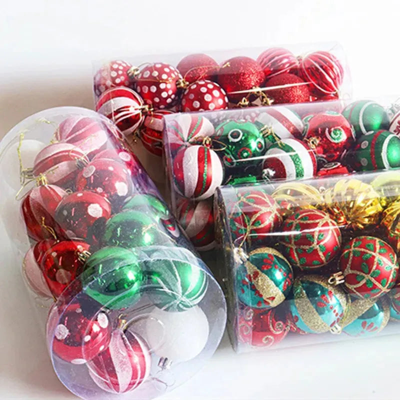 6cm Barrel Special-shaped Electroplating Painted Christmas Ball Plastic - Bellarte Enchanté 6cm Barrel Special-shaped Electroplating Painted Christmas Ball Plastic