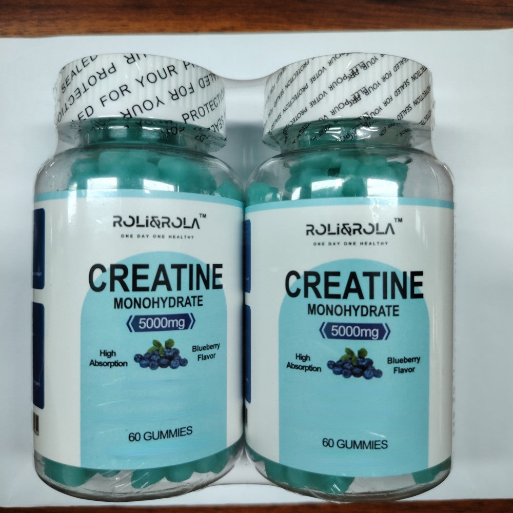 High Strength Creatine Monohydrate Gummies, Blueberry