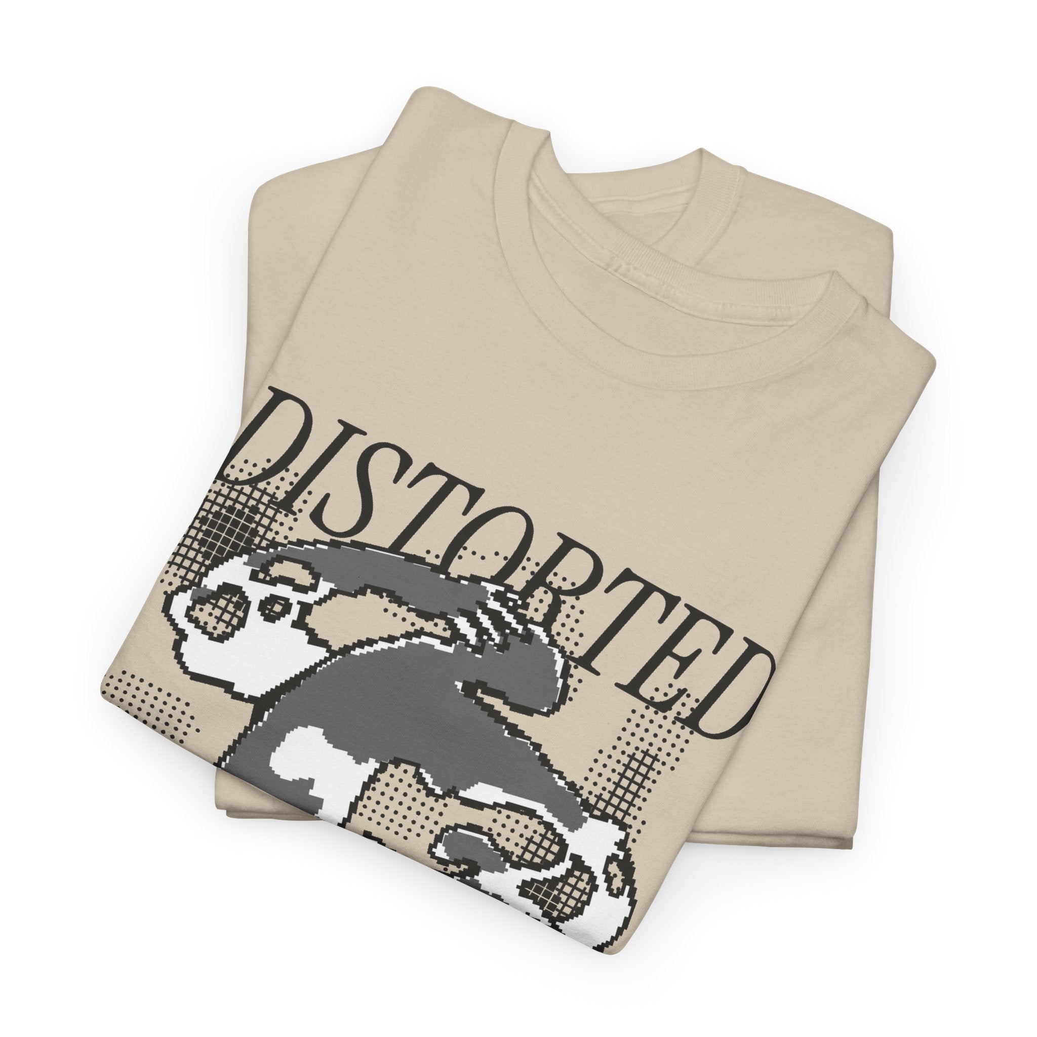 Distorted Future Retro Punk Graphic Tee