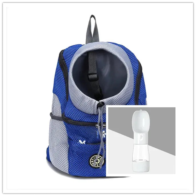 Pet Dog Carrier Carrier For Dogs Backpack Out Double Shoulder Portable Travel Outdoor Carrier Bag Mesh - Bella Enchanté