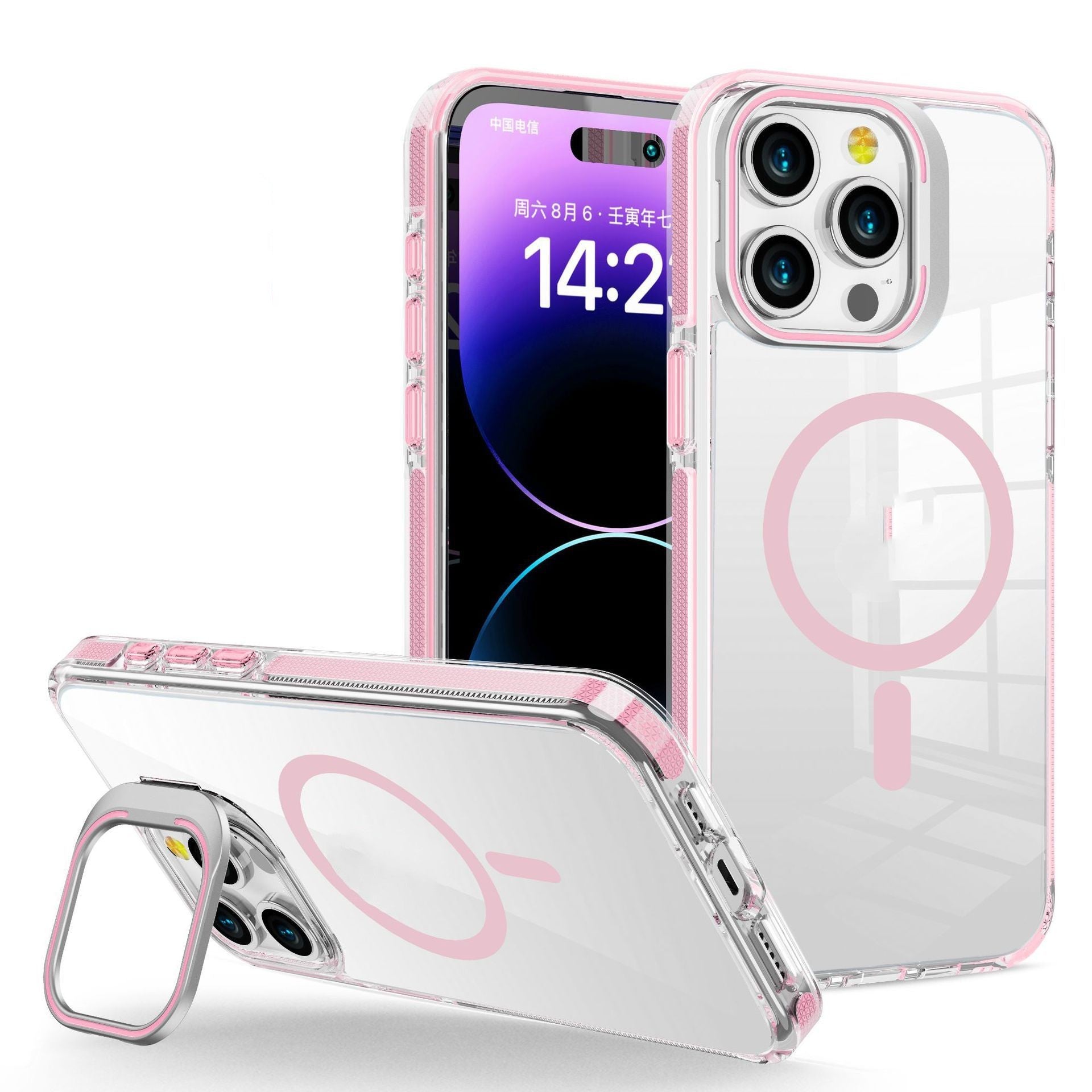 Metal Invisible Frame Bracket Transparent