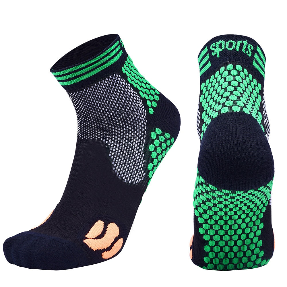 Men Women Compression Socks Profession Breathable10-15mmHg Marathon Socks Outdoor Anti Fatigue Sport Cycling Running Sock
