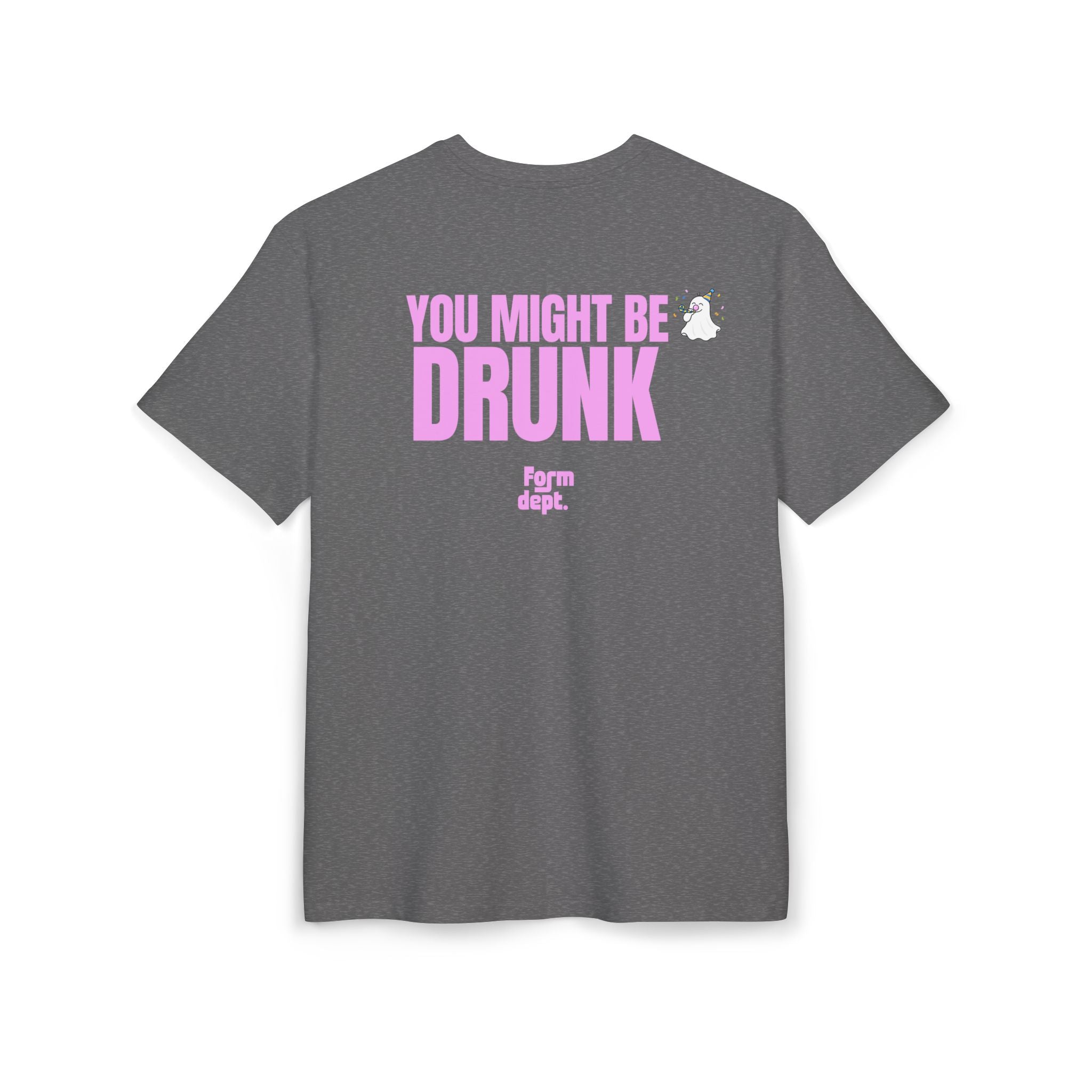 You Might Be Drunk Pink Funny T-Shirt Oversized