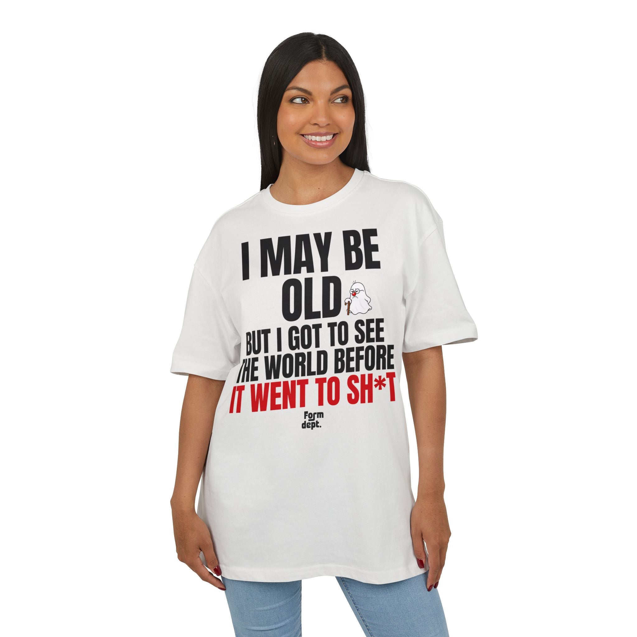 I May Be Old Funny Quote T-Shirt