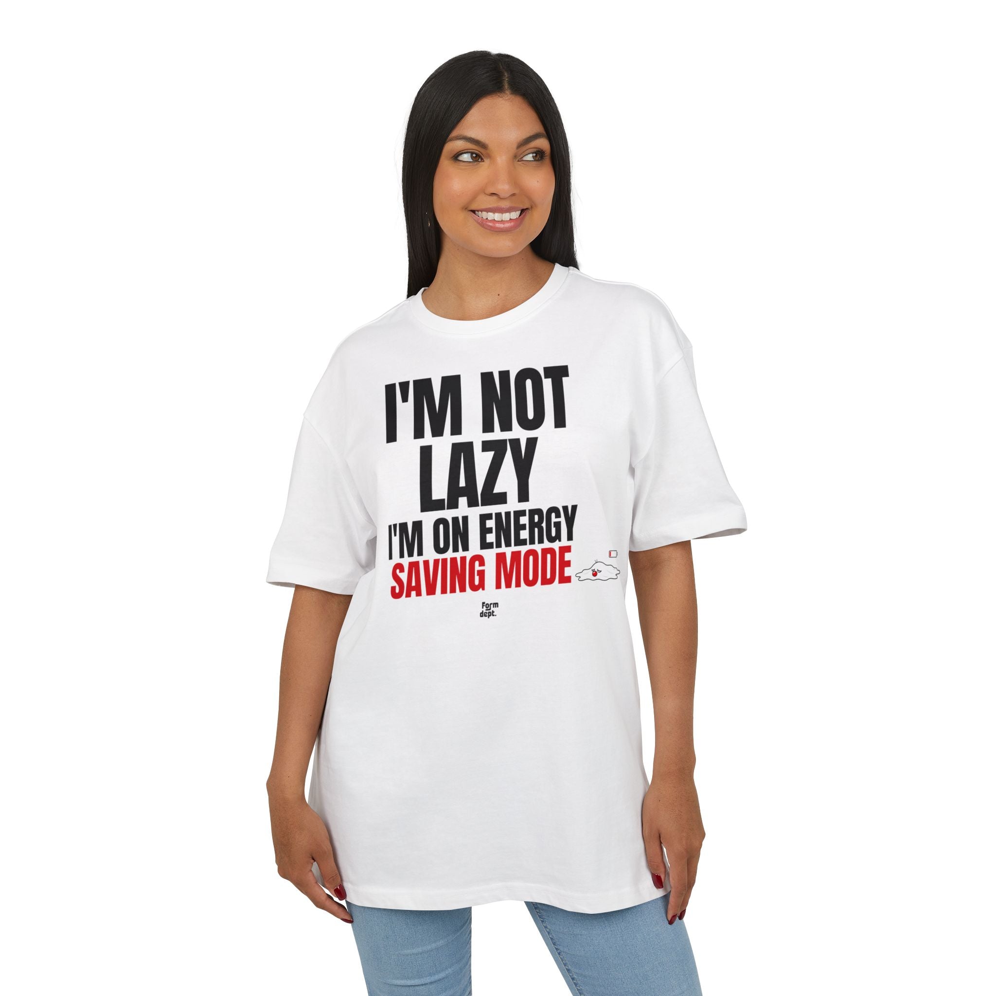 I'm Not Lazy I'm on Energy Saving Mode Funny Graphic Tee