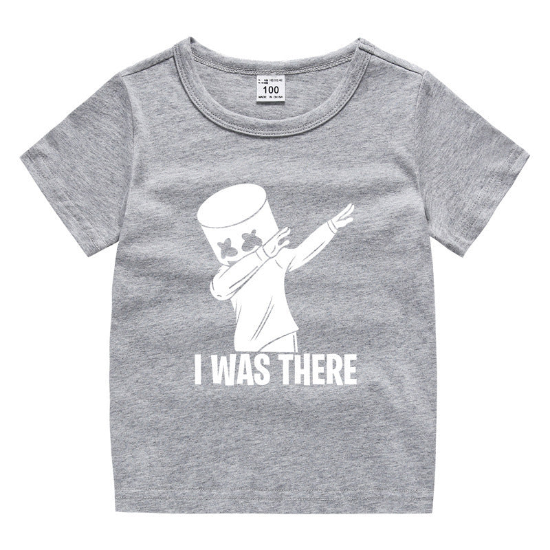 Children's summer short sleeved T-shirt