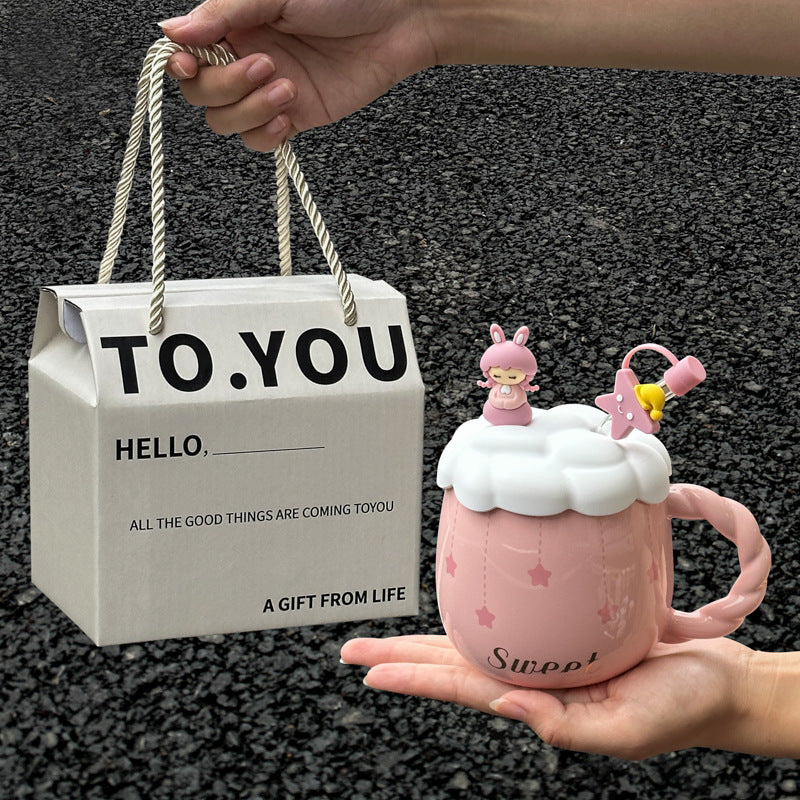 Ceramic Mug Practical Girl Birthday Party Student Gift