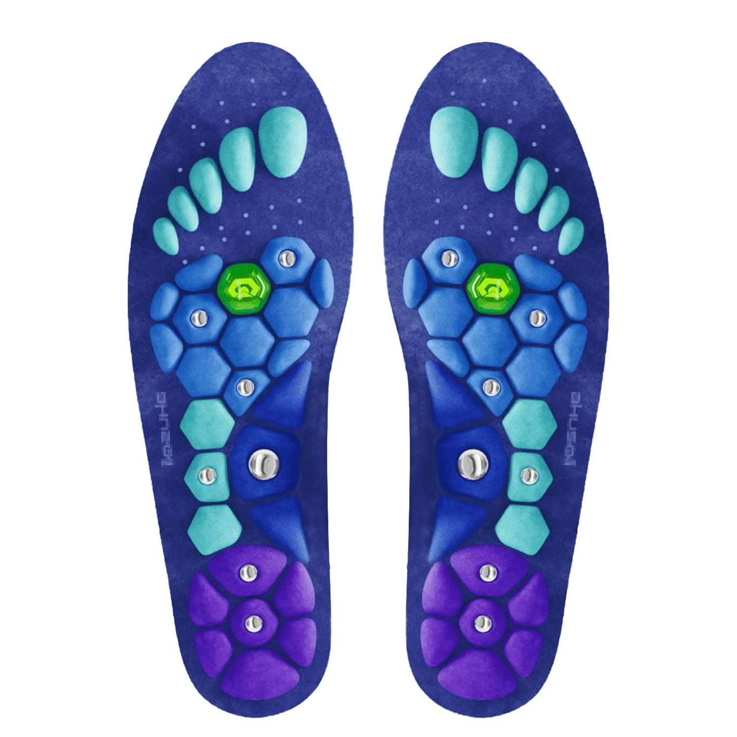 Magnetic Therapy Health Care Acupoint Foot Massage Insoles For Men And Women