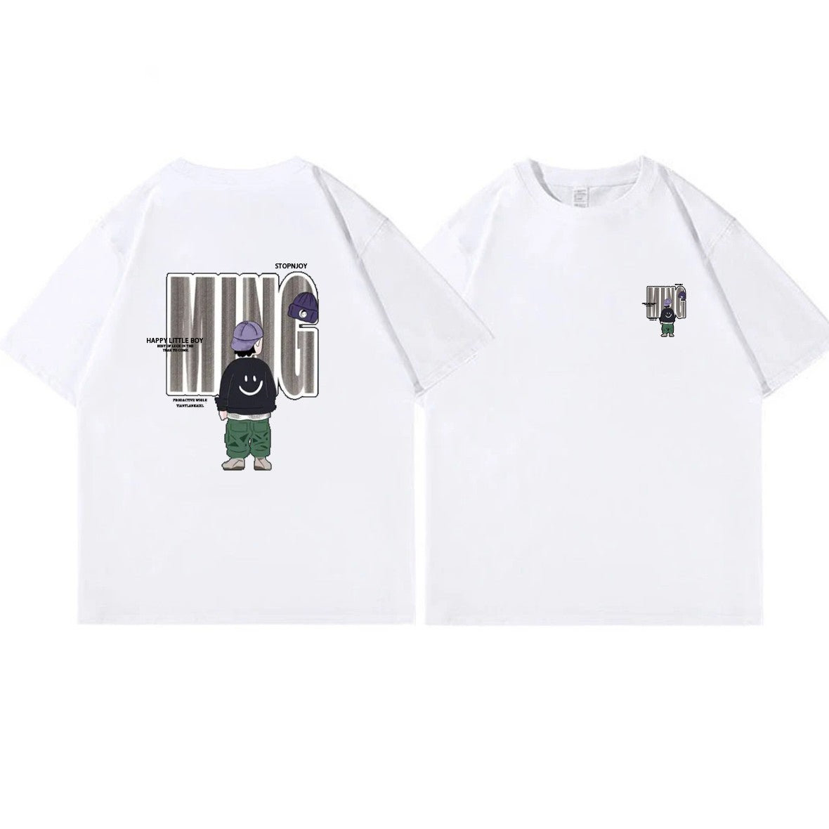 Casual  Short Sleeve T-Shirt for Boy
