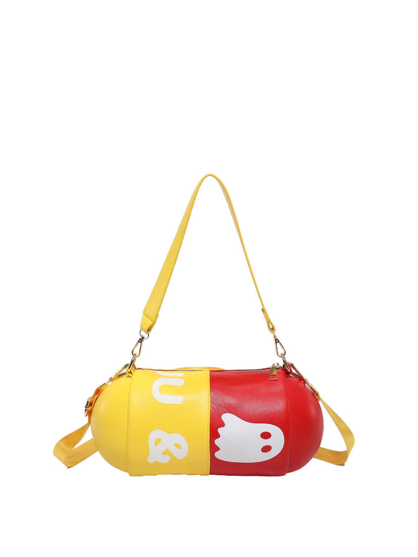 Contrast Color Capsule Shell Women's Bag Crossbody