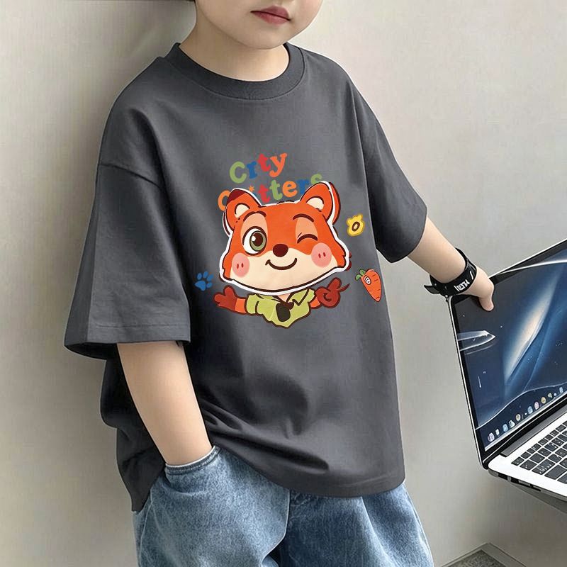 Children's Short Sleeve T-Shirt for Boys
