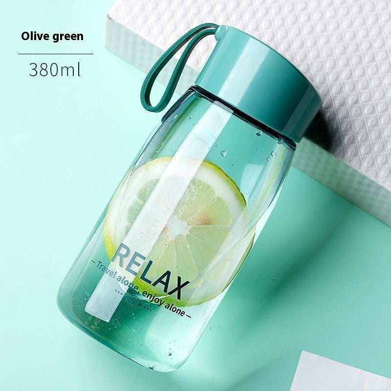 Summer Small Portable Plastic Drop-resistant New Good-looking High Temperature Resistant Minimalist Cup For Students