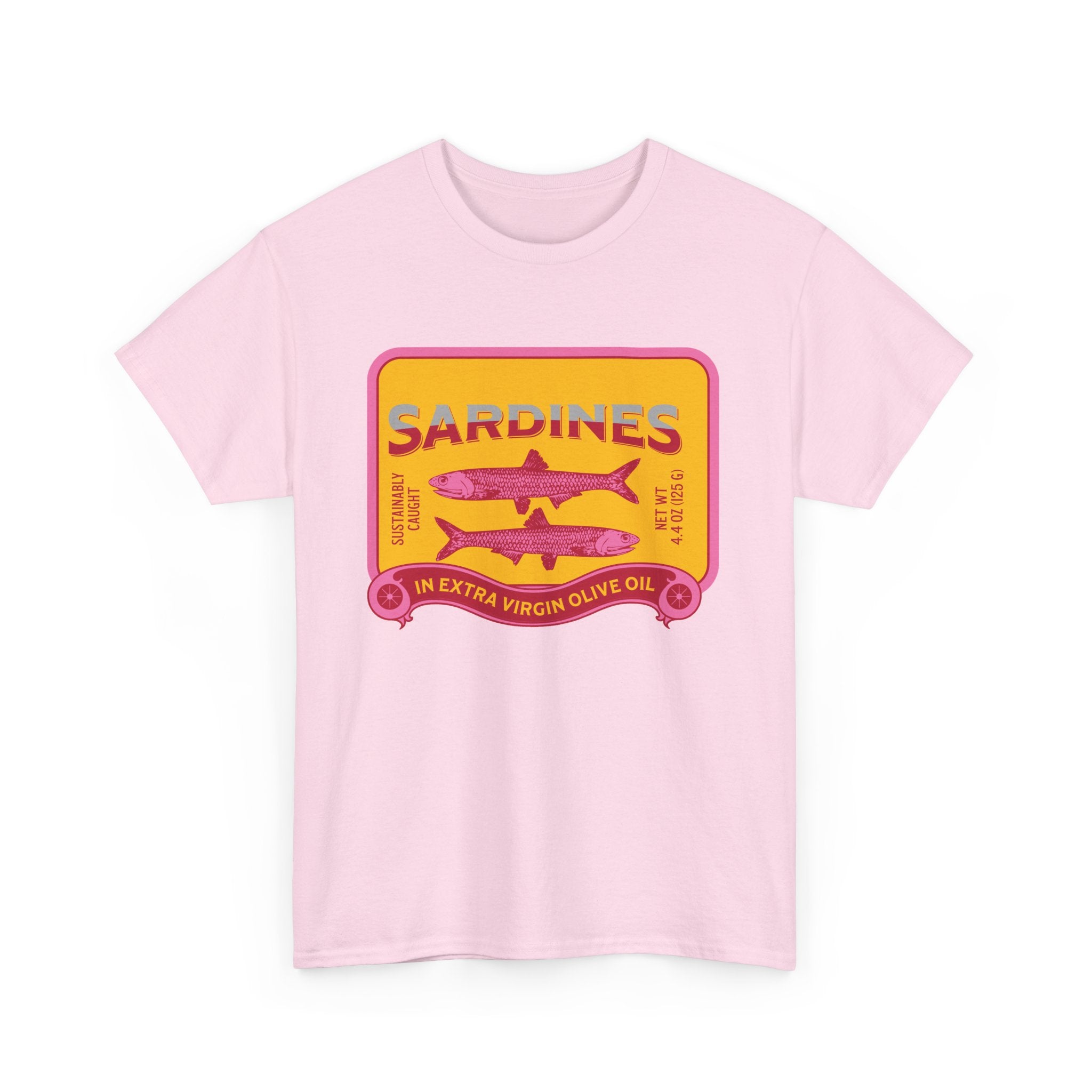 Sardines in Extra Virgin Olive Oil Vintage Graphic T-Shirt