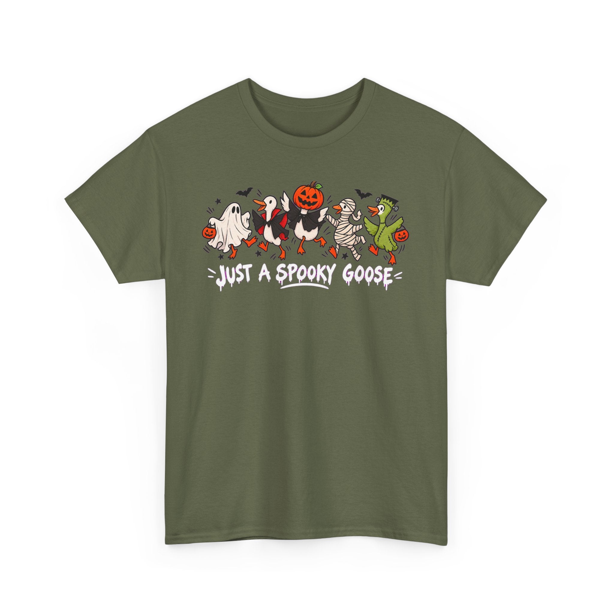 Just a Spooky Goose Halloween T-Shirt