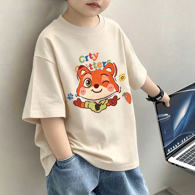Children's Short Sleeve T-Shirt for Boys