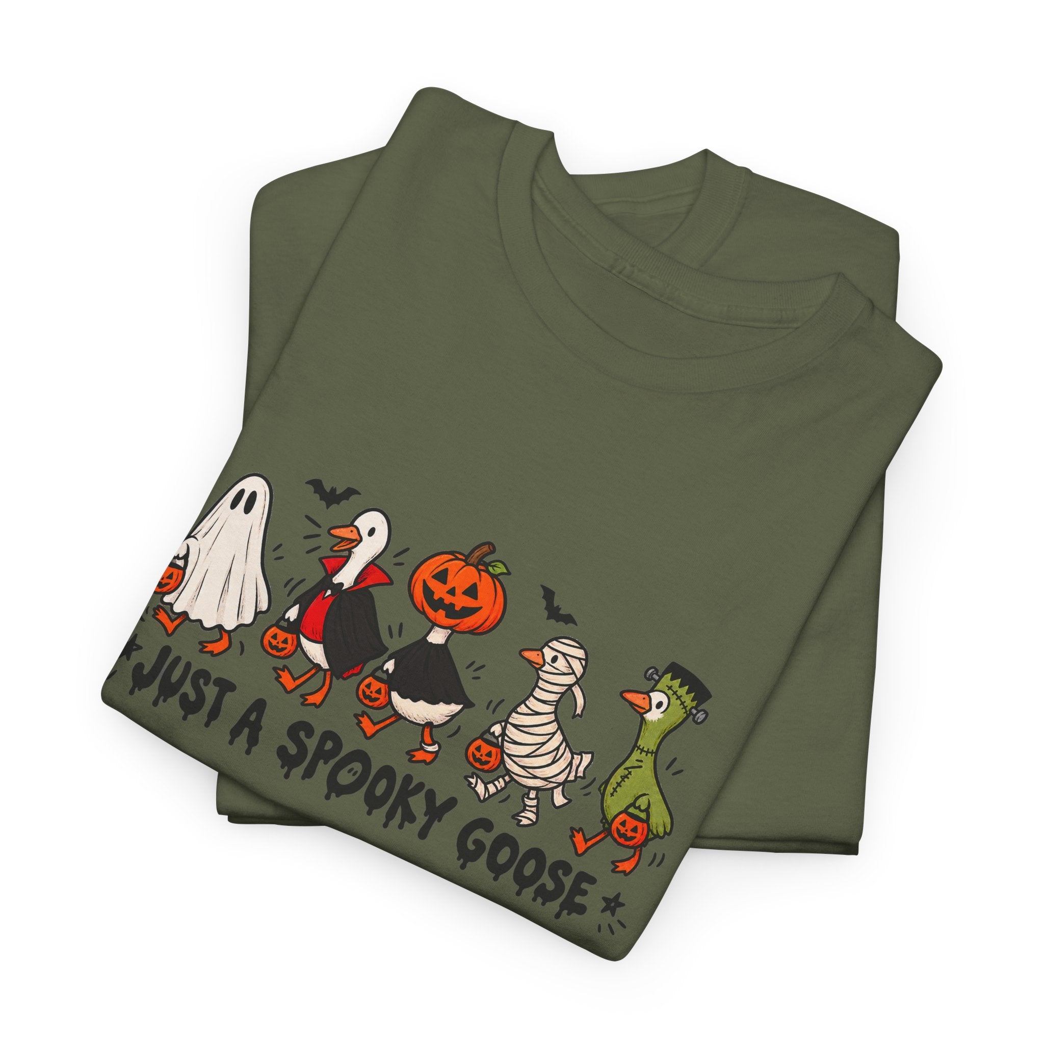 Just a Spooky Goose Halloween T-Shirt