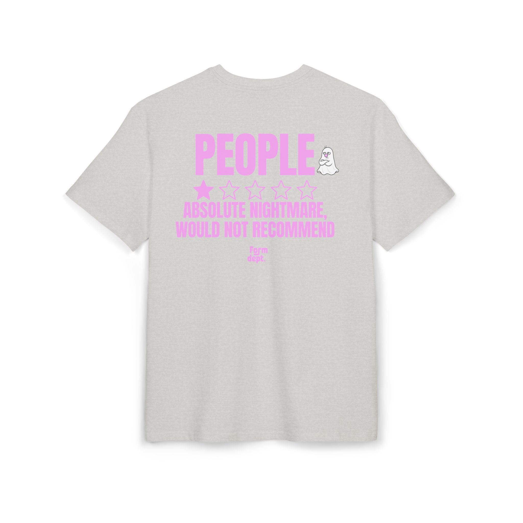 Unisex People Are an Absolute Nightmare  Funny T-Shirt Oversized