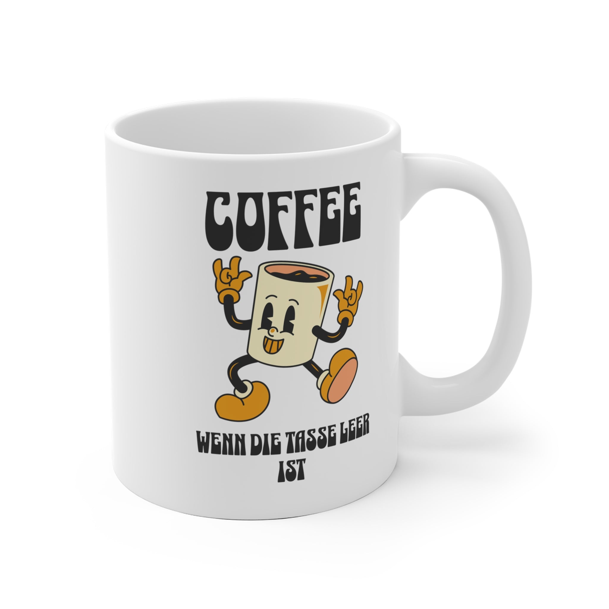 Cute Bean Cartoon Ceramic Mug