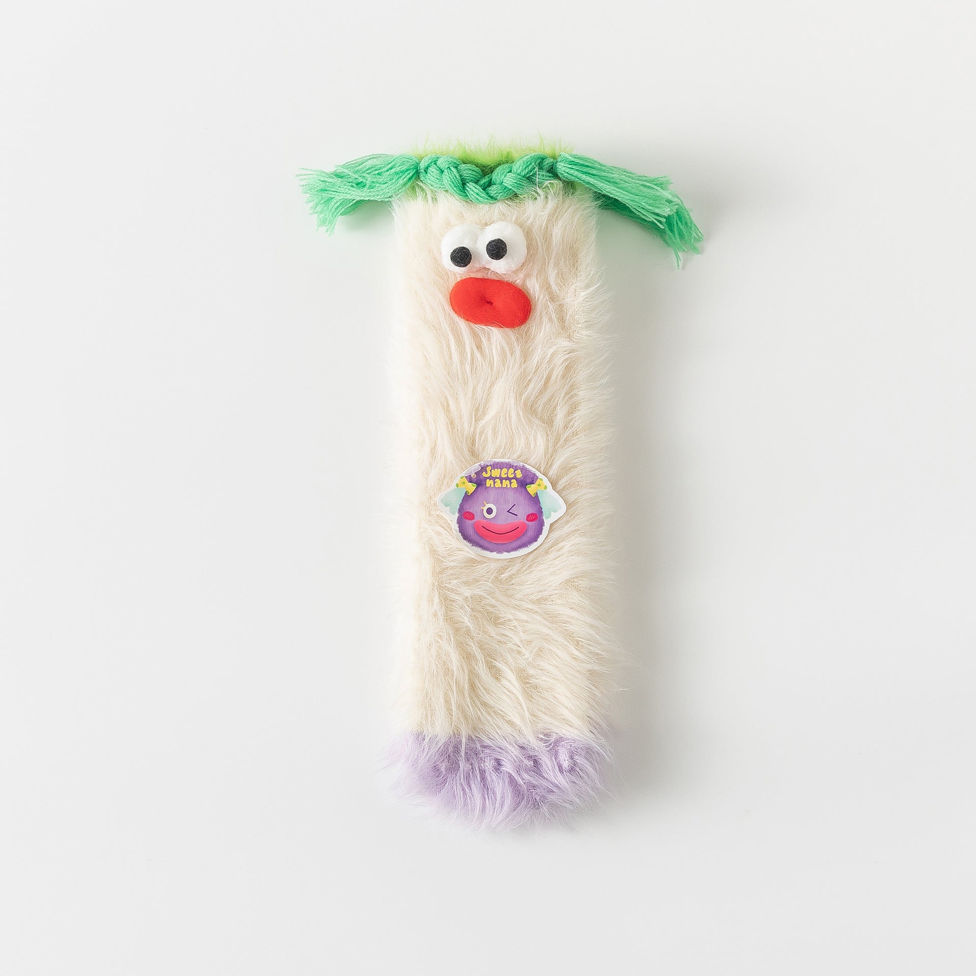 Ugly And Cute Two Children Tube Socks Funny