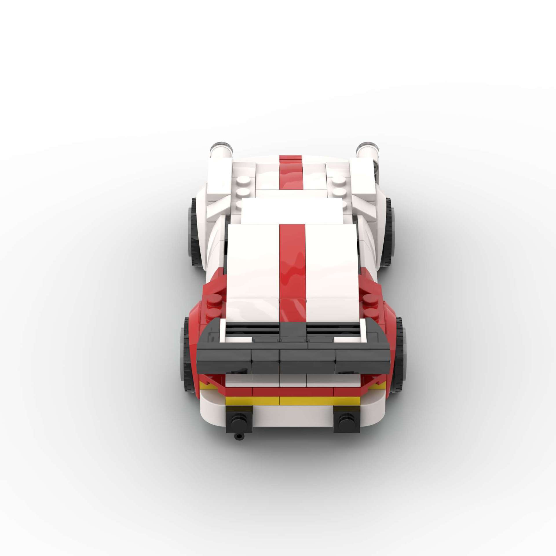 Building Block Model Assembling Racing Car Sports Car Moc Children's Educational Toys